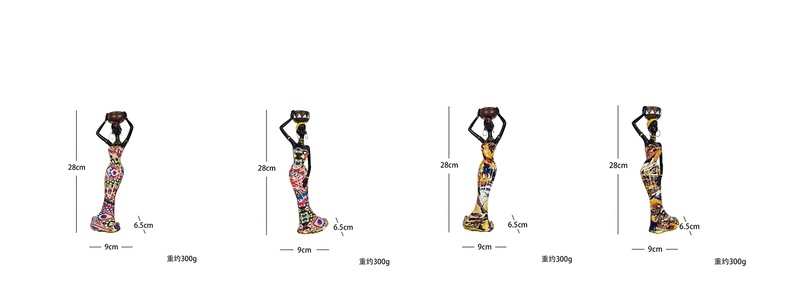 Creative African Ethnic Style Candlestick Decoration Home Living Room Retro Candlestick Decoration Resin Crafts Wholesale Creative African Ethnic Style Candlestick Decoration Home Living Room Retro Candlestick Decoration Resin Crafts Wholesale