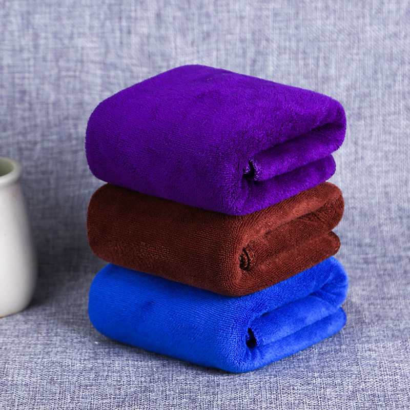 Factory Wholesale Car Towel Car Washing Cloth Car Supplies Absorbent Thick Fiber Rag Big Towel Support To Set Logo
