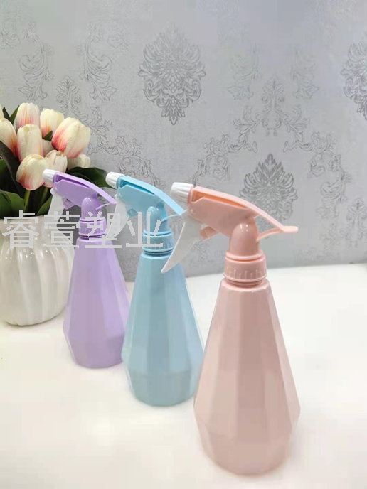 Sprinkling Can Pp Plastic Watering Sprayer Hand Pressure Sprinkler Sprinkling Can Adjustable Pearlescent Color New Color