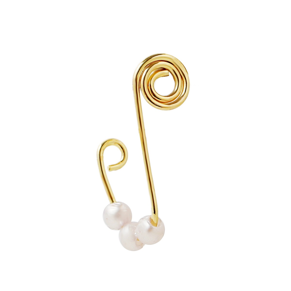 Europe and America Cross Border African Personalized Nose Pad Earless Earrings Women's Retro Handmade Circle Nose Ring Fake Nose Stud 12-Piece Set