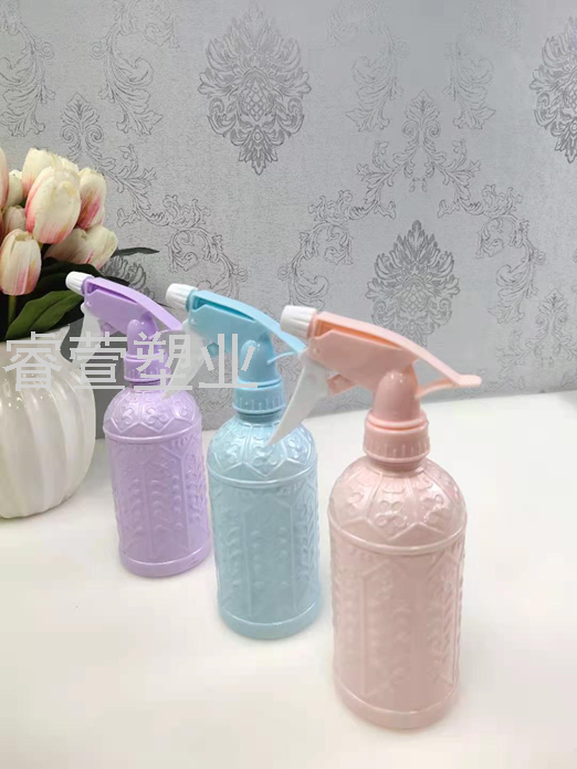 Sprinkling Can Pp Plastic Watering Sprayer Hand Pressure Sprinkler Sprinkling Can Adjustable Pearl Color New Color