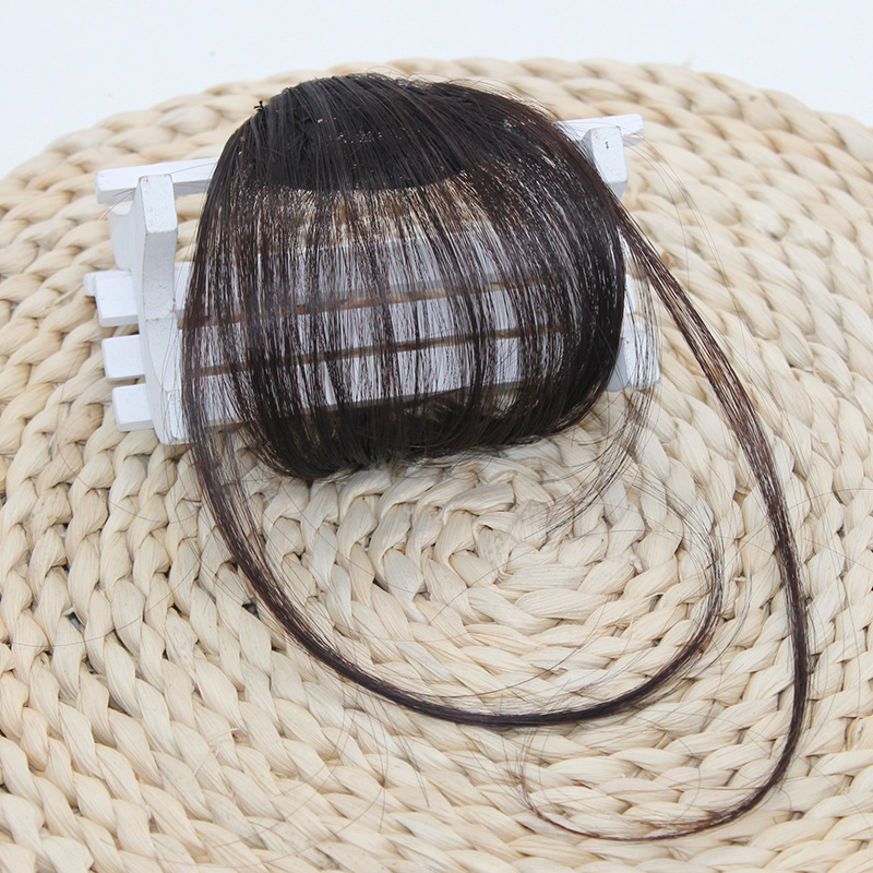 Wig Mini Bang Air Bangs Fake Bangs Women&#039;s Realistic Bangs Wig Set Thin Bangs Wig