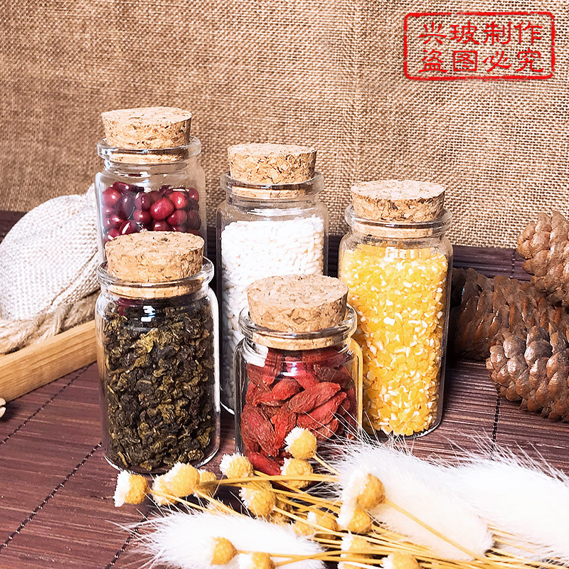 Wholesale 37 Bayonet Tube Bottle Borosilicate Drifting Wishing Bottle Creative Medlar Fire Extinguisher Bottles Lotus Heart Subpackaging Bottles