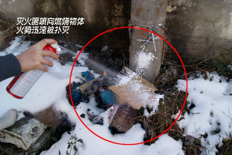 Car Foam Extinguisher Portable Car Fire Extinguisher Car 500ml Fire Extinguisher Emergency Tool