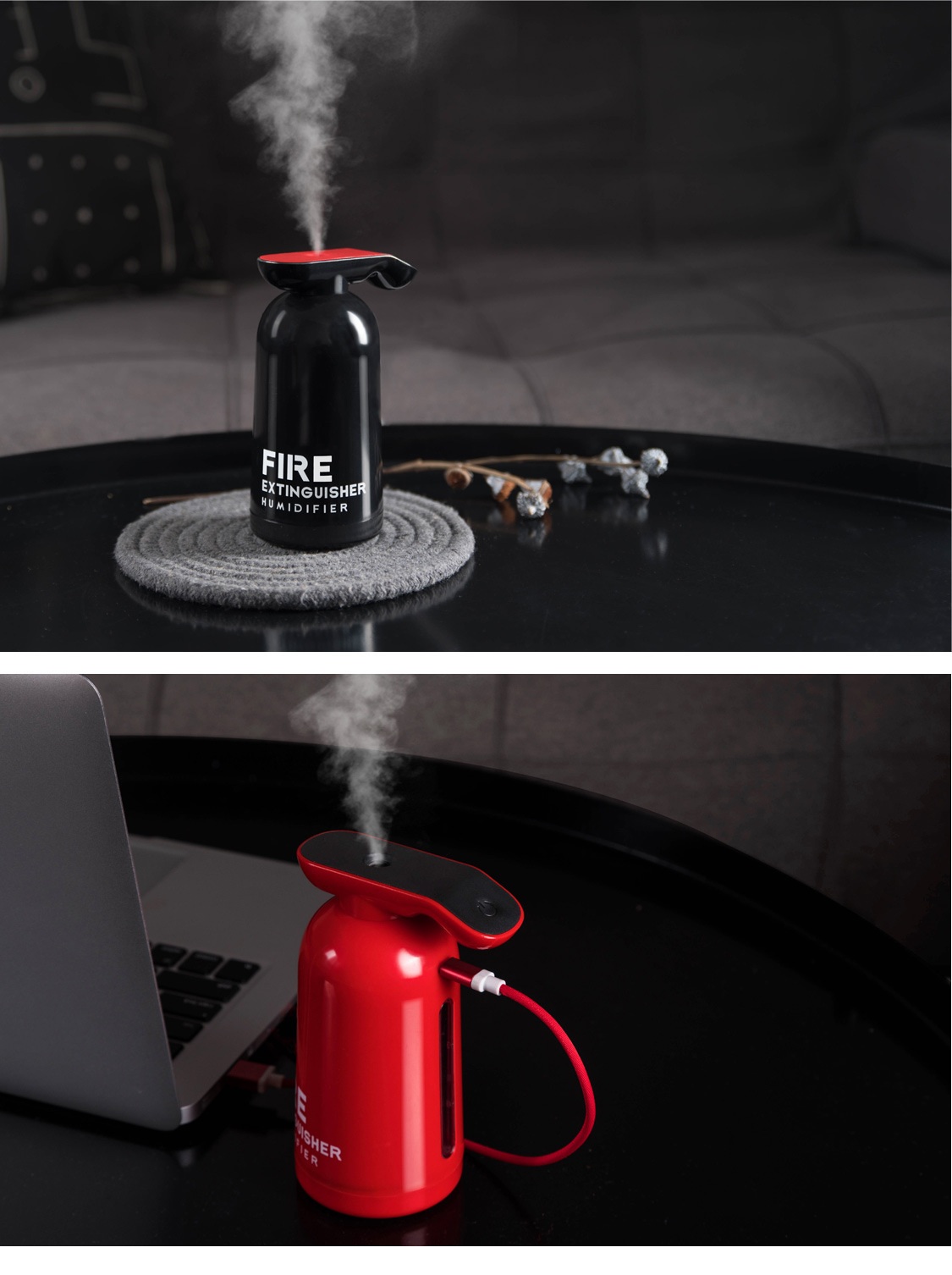 The New 2019 fire extinguisher humidifier car humidifier usb humidifier mini atomizer car water replenisher