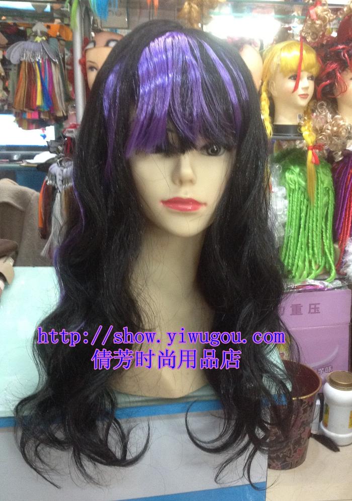 Featured Mexico wig,Bi-color bangs long hair,Party wigs,Dress up wig Featured Mexico wig,Bi-color bangs long hair,Party wigs,Dress up wig