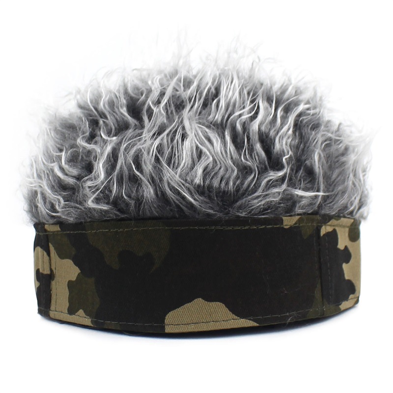 Wig Chinese Landlord Hat Men's Ins New Women's Street Fashion Yupi Hip Hop Hat Outdoor Leisure Melon Skin Hat