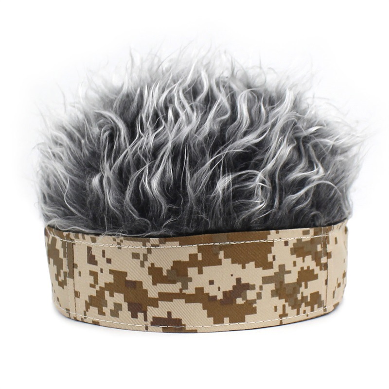 Wig Chinese Landlord Hat Men's Ins New Women's Street Fashion Yupi Hip Hop Hat Outdoor Leisure Melon Skin Hat
