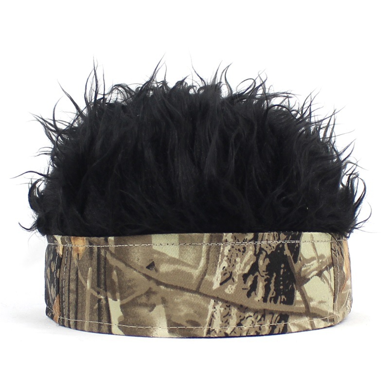 Wig Chinese Landlord Hat Men's Ins New Women's Street Fashion Yupi Hip Hop Hat Outdoor Leisure Melon Skin Hat