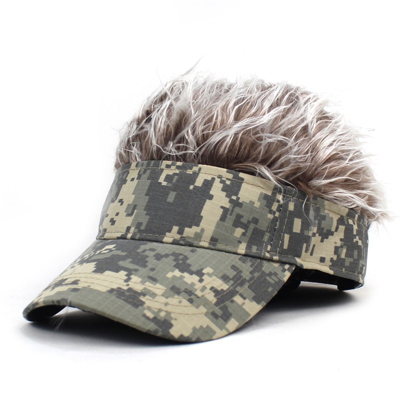 Wig Chinese Landlord Hat Men's Ins New Women's Street Fashion Yupi Hip Hop Hat Outdoor Leisure Melon Skin Hat