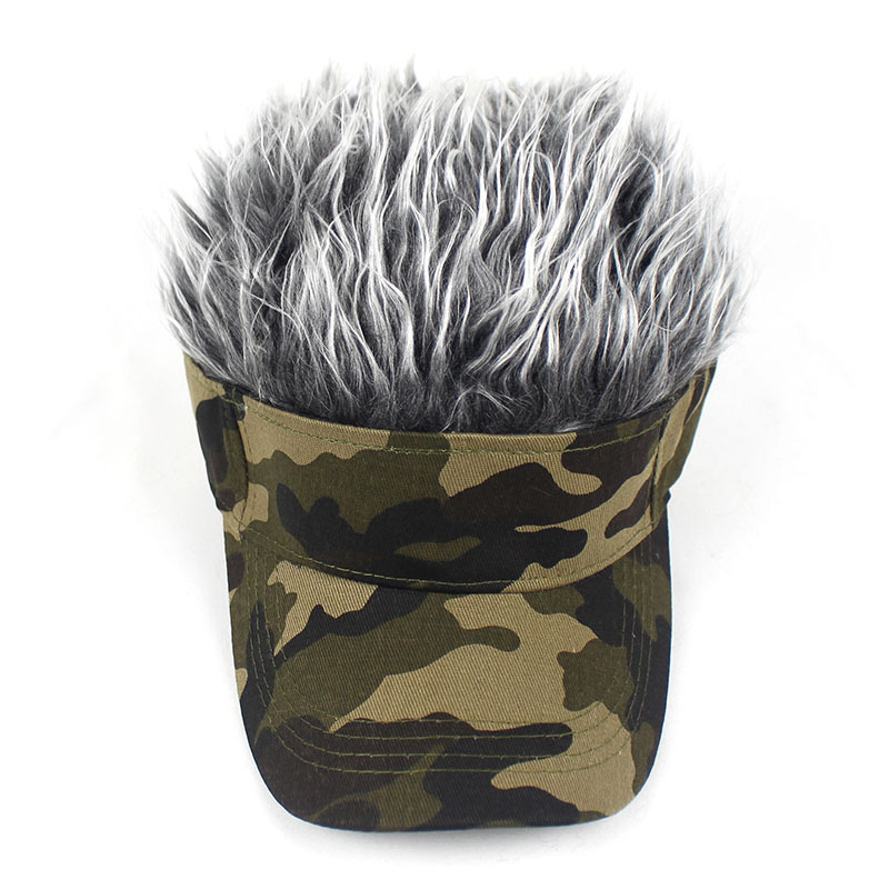 Wig Chinese Landlord Hat Men's Ins New Women's Street Fashion Yupi Hip Hop Hat Outdoor Leisure Melon Skin Hat