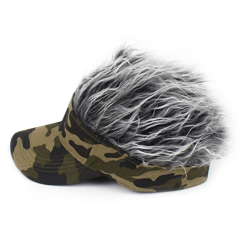 Wig Chinese Landlord Hat Men's Ins New Women's Street Fashion Yupi Hip Hop Hat Outdoor Leisure Melon Skin Hat
