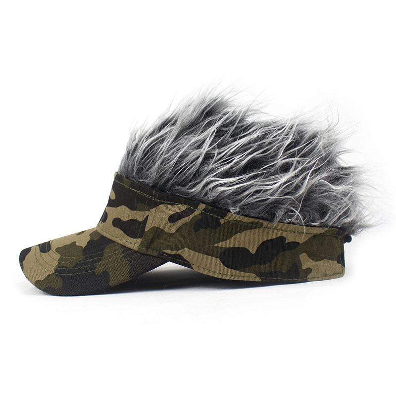 Wig Chinese Landlord Hat Men's Ins New Women's Street Fashion Yupi Hip Hop Hat Outdoor Leisure Melon Skin Hat