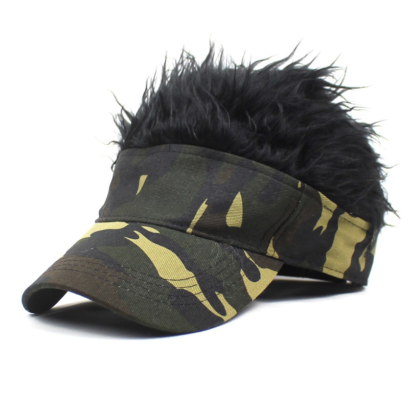 Wig Chinese Landlord Hat Men's Ins New Women's Street Fashion Yupi Hip Hop Hat Outdoor Leisure Melon Skin Hat