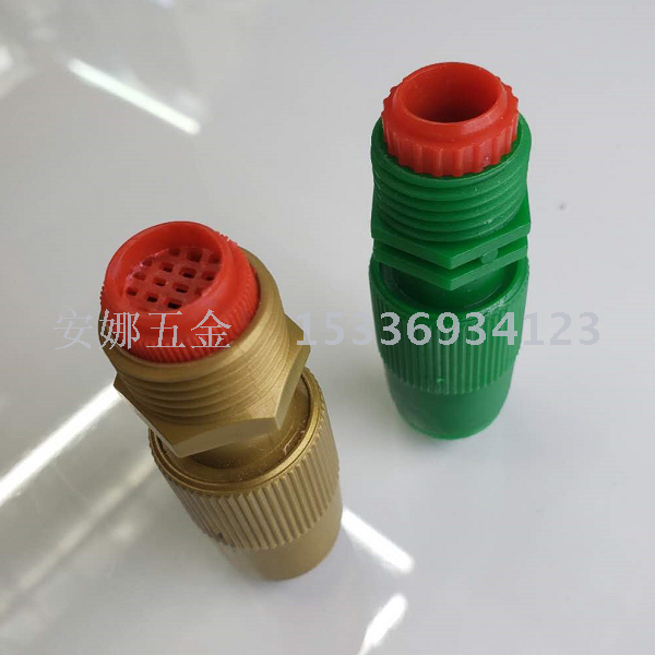 Plastic sprayer head bullet head plastic  inch sprayer head garden lawn green sprayer head