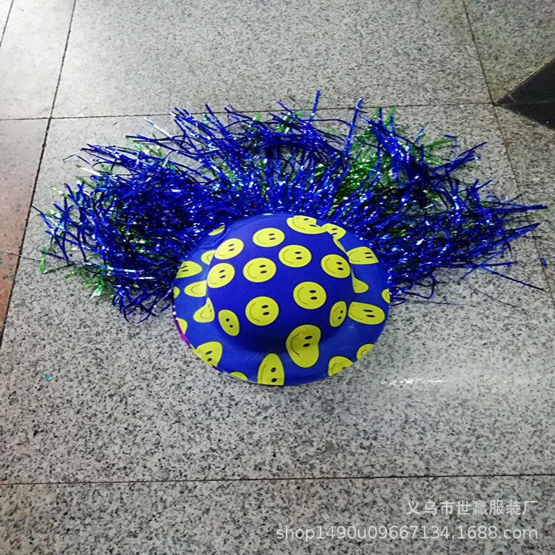 PVC gold powder wig ball party
