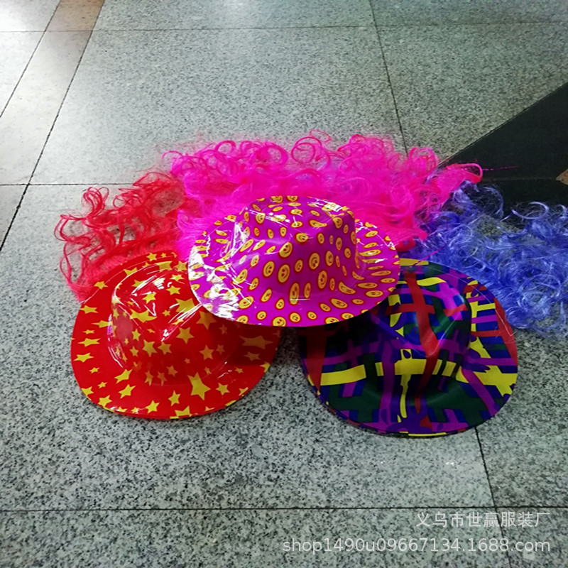 PVC gold powder wig ball party