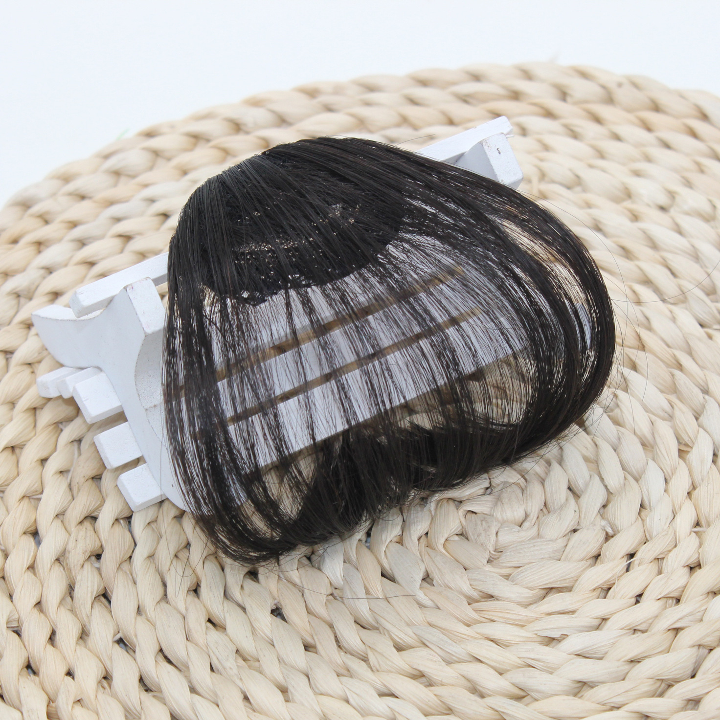 Wig Mini Bang Air Bangs Fake Bangs Women&#039;s Realistic Bangs Wig Set Thin Bangs Wig