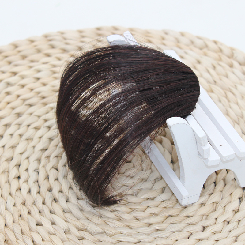Wig Mini Bang Air Bangs Fake Bangs Women's Realistic Bangs Wig Set Thin Bangs Wig