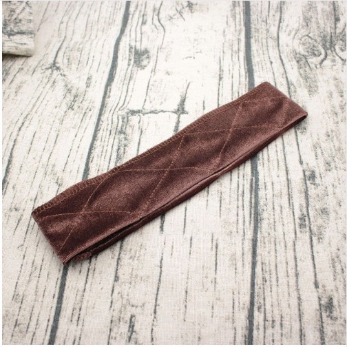 Amazon Hot Sale Velvet Wig Hair Band Spot Supply Lace Girp Hair Band