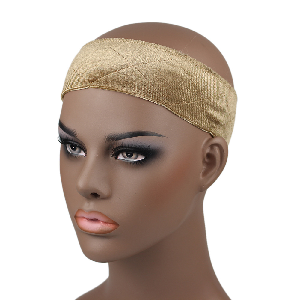 Amazon Hot Sale Velvet Wig Hair Band Spot Supply Lace Girp Hair Band