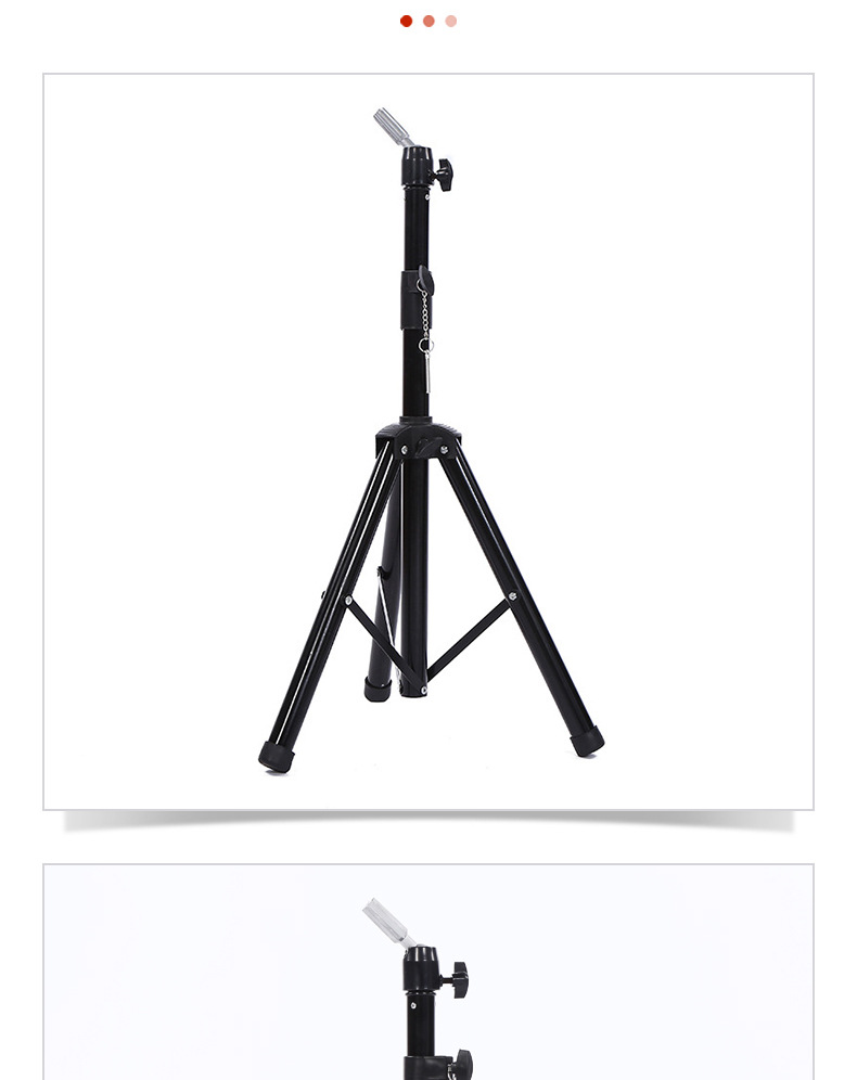 Holder for Head Model Wig Stand Hairdressing Bracket Tripod Hairdressing Practice Bracket