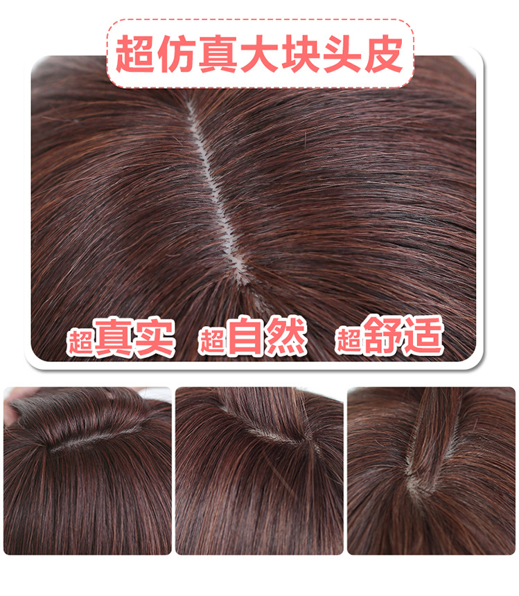 Wholesale European and American Chemical Fiber Wig Female Long Curly Hair Big Wave Center-Parted Bangs Granny Grey Wig Wig Sheath Cos