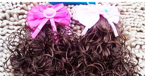 Single Mixed Big Wig Hair Accessories Wholesale Yiwu Wholesale 2 Yuan Store Hot Sale