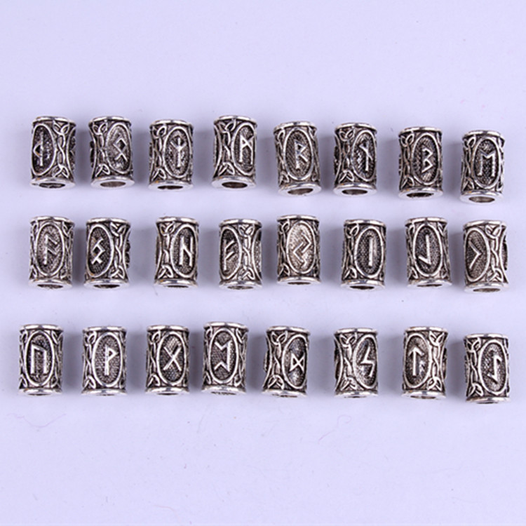 Wig Reggae Ornament Beaded Dreadlocks Hairware Decorative Beaded Vintage Alloy Large Hole Beads