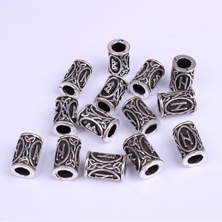 Wig Reggae Ornament Beaded Dreadlocks Hairware Decorative Beaded Vintage Alloy Large Hole Beads