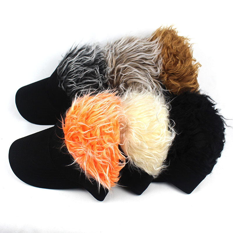 2020 Amazon Cross-Border Hot Hat Wig Sub-Douyin Online Influencer Hat Wig Hip Hop Spoof Rogue Chinese Landlord Hat 2020 Amazon Cross-Border Hot Hat Wig Sub-Douyin Online Influencer Hat Wig Hip Hop Spoof Rogue Chinese Landlord Hat