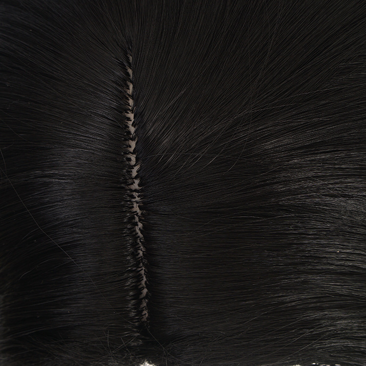 Thousand Ghost Blade Stove Door Nezuko Cos Wig Natural Black Gradient Brown Long Curly Hair