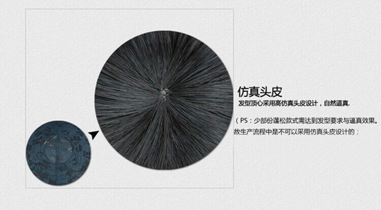 Thousand Ghost Blade Stove Door Nezuko Cos Wig Natural Black Gradient Brown Long Curly Hair
