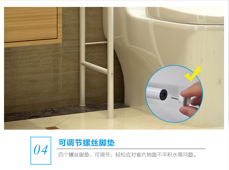 Upgraded Washing Machine Bathroom Punch-Free Toilet Shelf Toilet Rack Bathroom Storage Rack Multi-Layer Storage Rack Upgraded Washing Machine Bathroom Punch-Free Toilet Shelf Toilet Rack Bathroom Storage Rack Multi-Layer Storage Rack