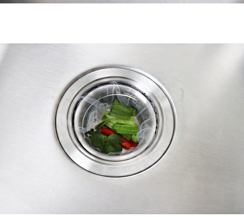 Kitchen Sink Filter Net Household Anti-Blocking Floor Drain Net Sundries Garbage Bag Washing Basin Water-Proof Water Cut Bag Net