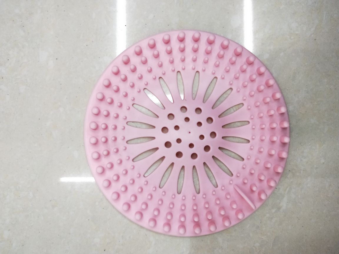Kitchen creative silicone sink drain clogging floor drain bathroom drain hair filter
