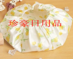 Satin shower cap set cards, printing, shower CAP, waterproof shower Cap