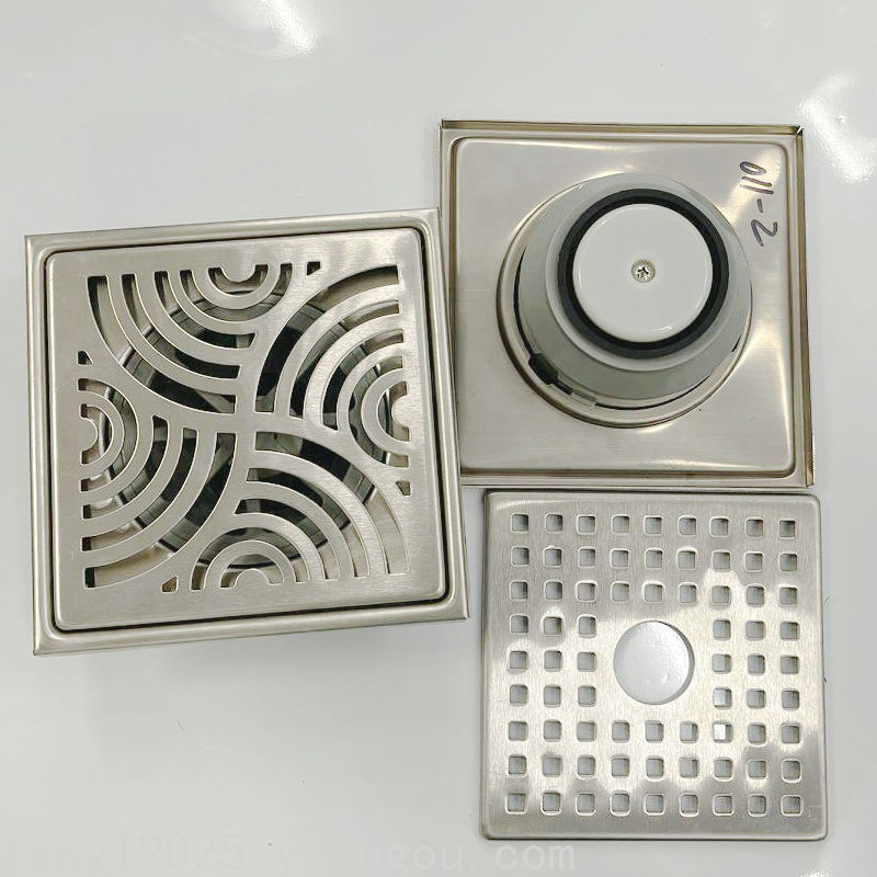 Export to Middle East Iraq Deodorant Floor Drain Washing Machine Secondary Floor Drain Bounce