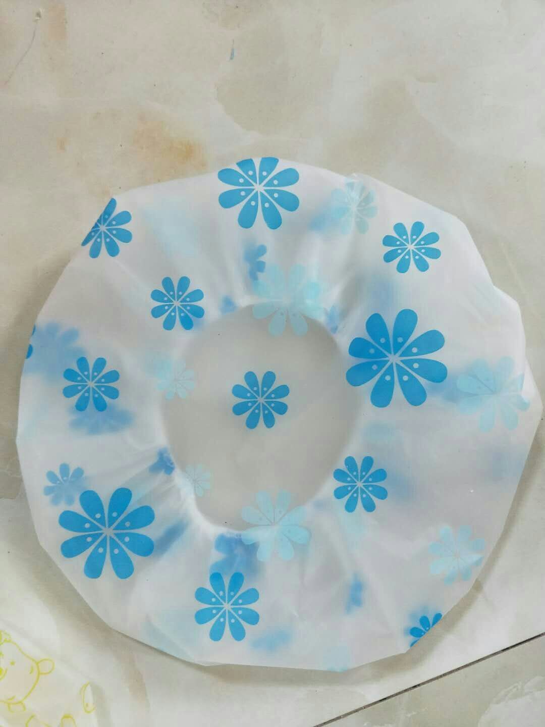 Enlarged and thickened waterproof shower cap cute shower cap for adult women