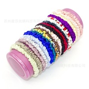 Mulberry Silk Maternity Confinement Household Shower Cap Lace-up Adjustable Women's Adult Home Long Hair Silk Nightcap