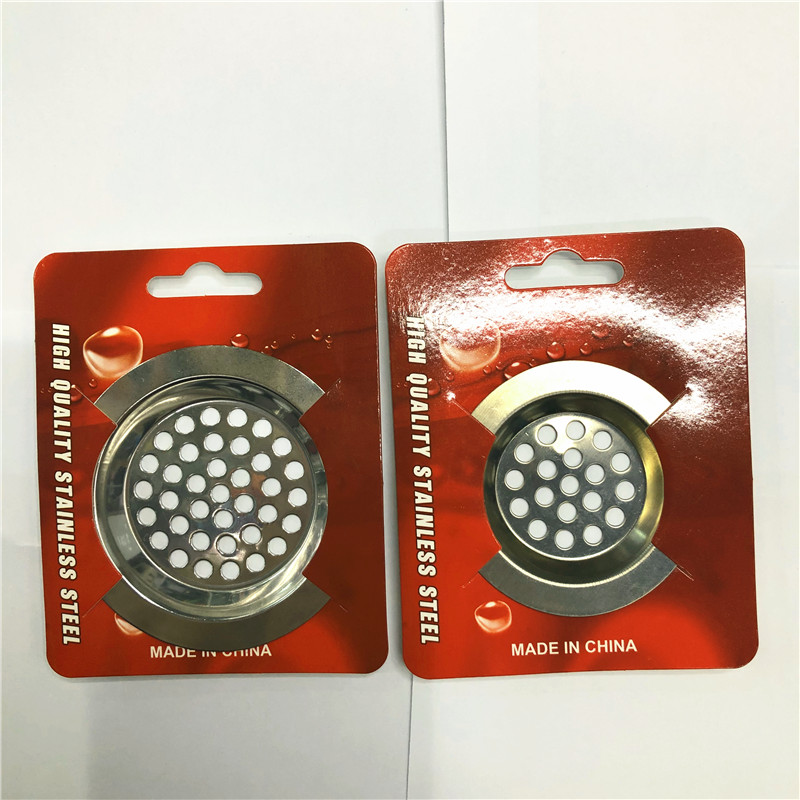 High-quality stainless steel wide edge floor drain kitchen sink filter sink anti - blocking anti - odor basin between