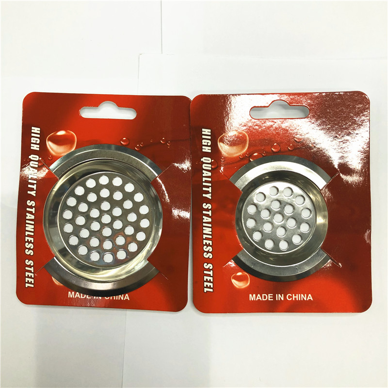 High-quality stainless steel wide edge floor drain kitchen sink filter sink anti - blocking anti - odor basin between