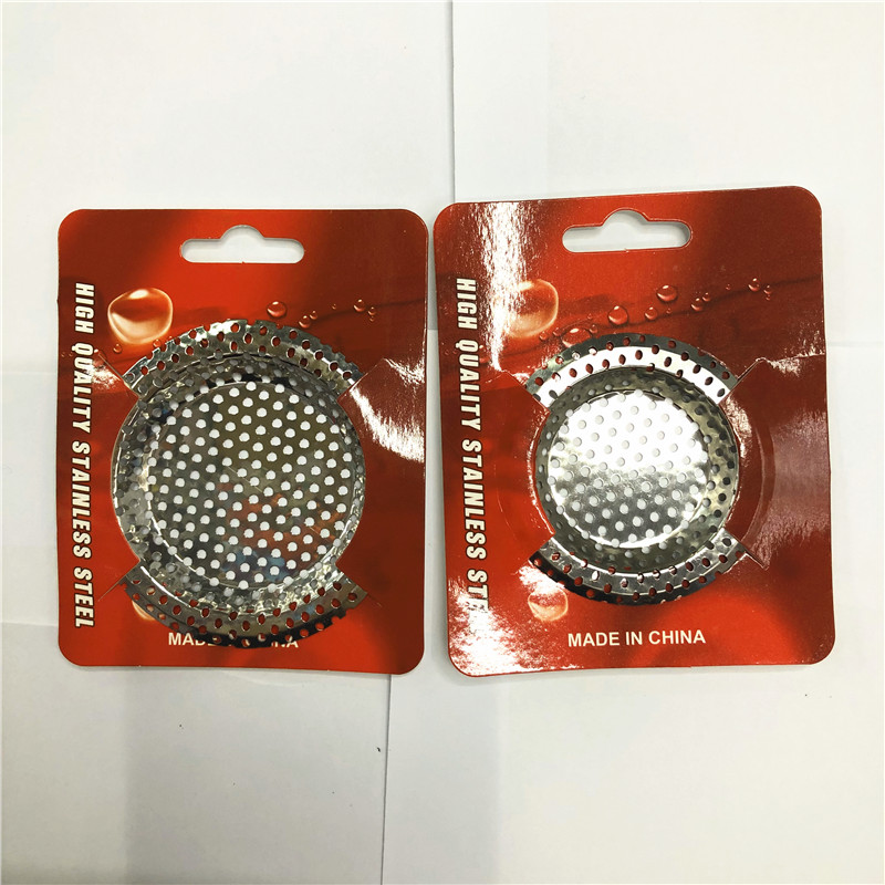 High-quality stainless steel wide edge floor drain kitchen sink filter sink anti - blocking anti - odor basin between