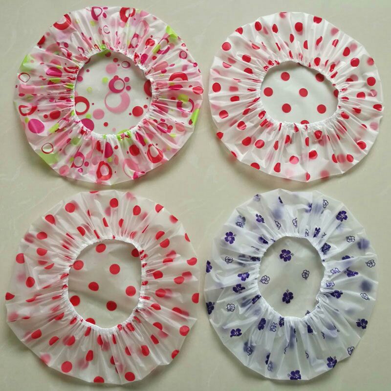 EVA waterproof shower cap color environmental protection hotel household shower cap thickening can be reused EVA waterproof shower cap color environmental protection hotel household shower cap thickening can be reused