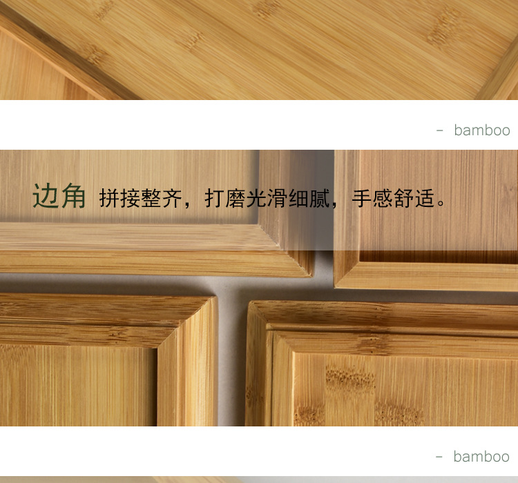 Bamboo Wooden Tray Wooden Plate Rectangular Bamboo Tray Wooden Tray Disc Tea Tray Barbecue Snack Cake Wood Dish