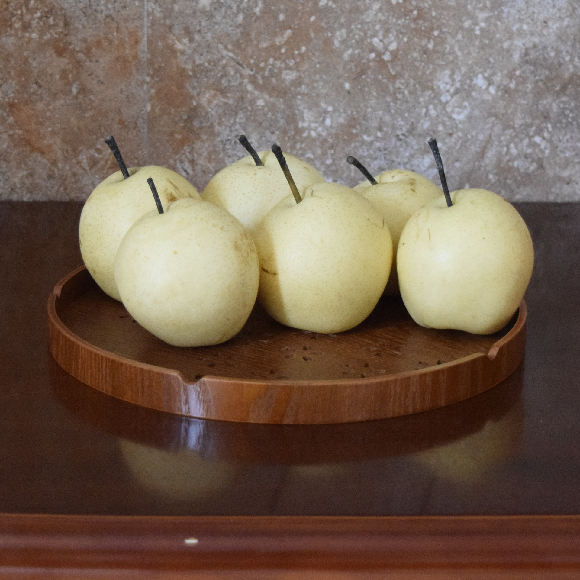 Cherry Blossom Hollow Wood Dish Tea Tray Solid Wood Fruit Dish Hotel Supplies Tray Plate Cherry Blossom Hollow Wood Dish Tea Tray Solid Wood Fruit Dish Hotel Supplies Tray Plate