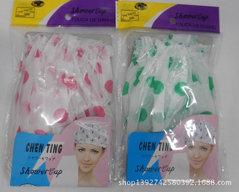 Small Fresh Shower Cap / double shower cap / thick cap