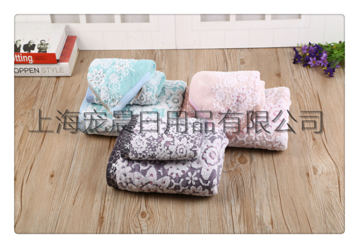 Pet Morning Qingchen Morning Pattern Mixed Color Pure Cotton Adult Bath Towel Facecloth Combination Set Pet Morning Qingchen Morning Pattern Mixed Color Pure Cotton Adult Bath Towel Facecloth Combination Set