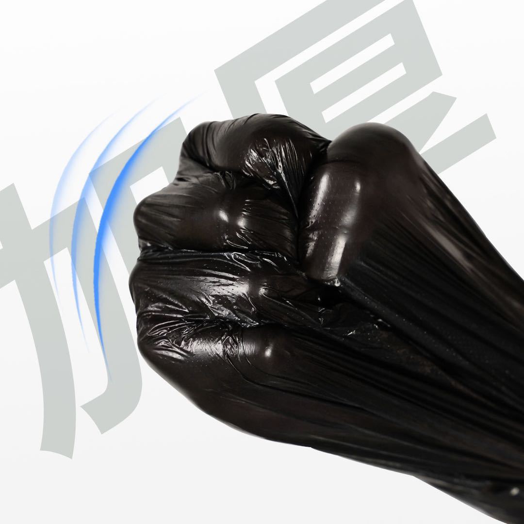 Black Thickened Disposable Large Plastic Bag Hotel Kitchen Property Commercial Oversized Garbage Bag Large Wholesale