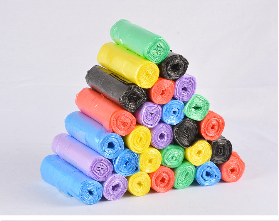 Garbage Bag in Multiple Colors Household Hotel Hotel Daily Disposable Garbage Bag Black Vest Portable Garbage Bag Garbage Bag in Multiple Colors Household Hotel Hotel Daily Disposable Garbage Bag Black Vest Portable Garbage Bag